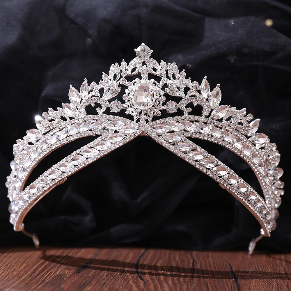 Sparkling Wedding-Style Rhinestone Tiara