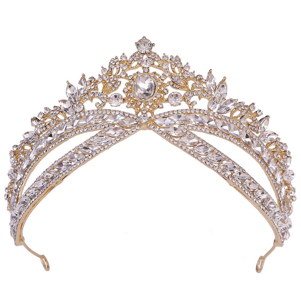 Sparkling Wedding-Style Rhinestone Tiara