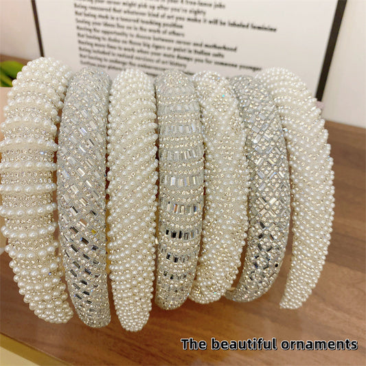 Stunning Vintage-Inspired Pearl Headband